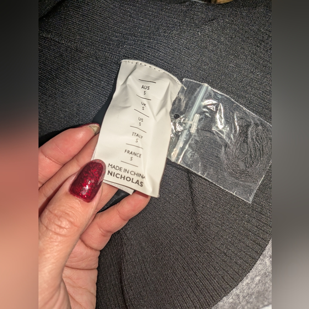2S. NWOT NICHOLAS SABA MIDI DRESS - Picture 8 of 8